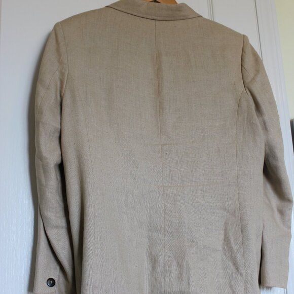 Fitted Linen Blazer - Picture 3 of 5